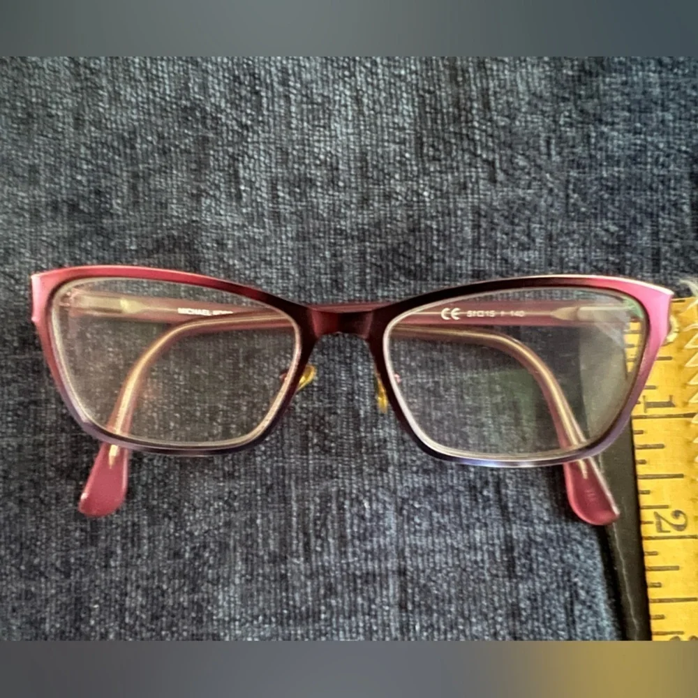 MICHAEL KORS MK 343 516 METAL PURPLE BLUE EYEGLASSES FRAME MK343 51-15